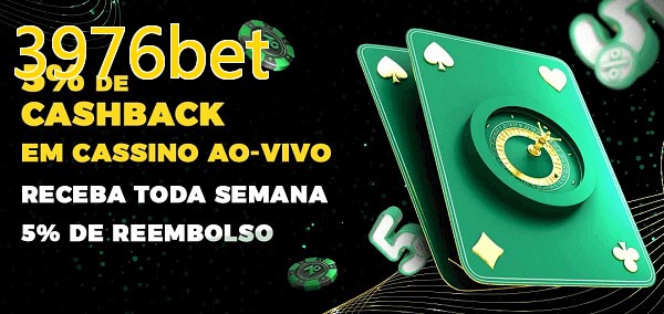 Promoções do cassino ao Vivo 3976bet